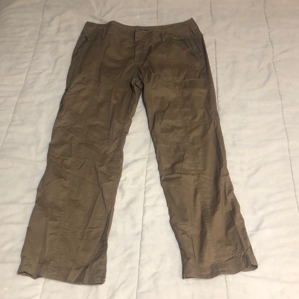 7 pockets Apt 9 sz 16 brown pants - Picture 2 of 8